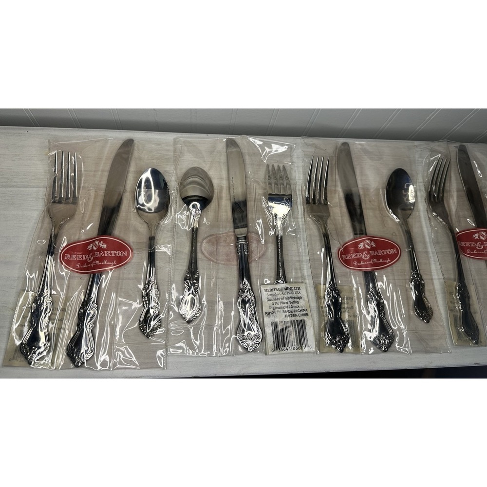 Reed & Barton Duchess of Marlborough 3 Piece Set (5 Sets) READ